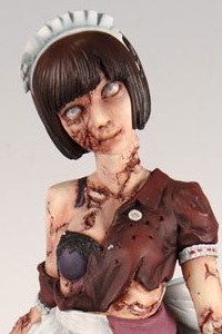 Kaitendoh Horror Figure Series Zombie Girl 1/8 Polystone Figure (2nd Production Run)