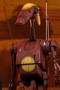 SIDESHOW Military of Star Wars Geonosis Battle Droid Commander 1/6 Action Figure
