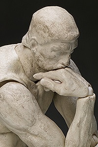 FREEing Table Museum figma The Thinker Plaster Ver.