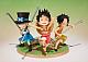 BANDAI SPIRITS Figuarts ZERO Luffy, Ace and Sabo -Promise of Sworn Brothers- gallery thumbnail