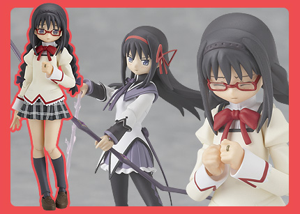 MAX FACTORY Puella Magi Madoka Magica figma Homura Akemi Uniform Ver. MAX FACTORY Puella Magi Madoka Magica figma Homura Akemi Uniform Ver.