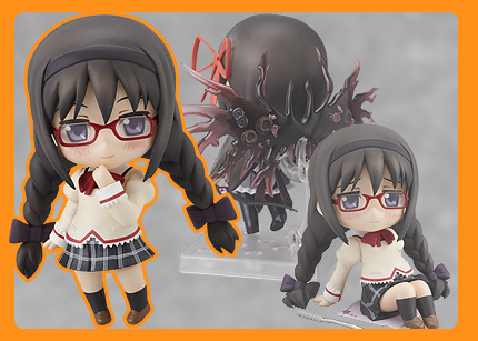 GOOD SMILE COMPANY Puella Magi Madoka Magica Nendoroid Homura Akemi Uniform Ver. GOOD SMILE COMPANY Puella Magi Madoka Magica Nendoroid Homura Akemi Uniform Ver.