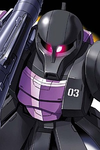 Bandai Gundam (0079) HGUC 1/144 MS-05B Zaku I Black Tri-Stars Customs