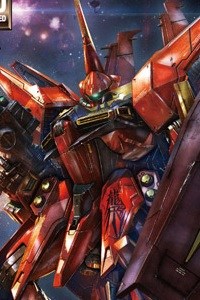Bandai Gundam ZZ  RE/100 1/100 AMX-107 Bawoo