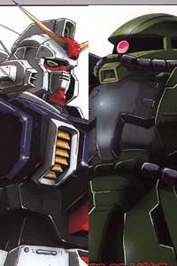 Bandai The 08th MS Team HG 1/144 RX-79[G] Gundam VS MS-06J Zaku II