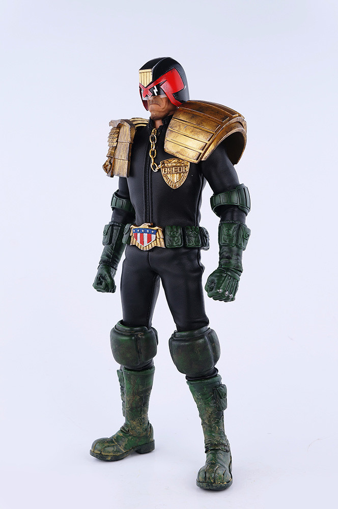 Threea Toys 00ad Judge Dredd 1 6 Action Figure Figures Plastic Kits Otaku Hq