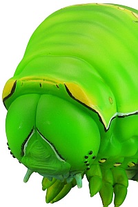 KAIYODO Sofubi Toy Box 007 Caterpillar Asian Swallowtail 5th Instar Larvae Soft Vinyl Figure