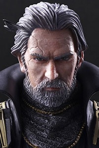 SQUARE ENIX STATIC ARTS BUST KINGSGLAIVE FINAL FANTASY XV Regis Lucis Caelum PVC Figure