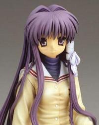 KOTOBUKIYA CLANNAD Fujibayashi Kyo reproduction PVC Figure (3rd Production Run)