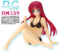 resinya! D.C. Da Capo Shirakawa Kotori Black Bikini 1/6 PVC Figure