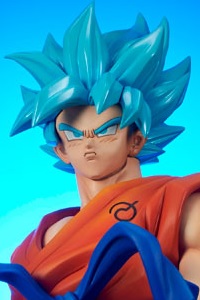 PLEX Gigantic Series Dragon Ball Super SSGSS Son Goku PVC Figure