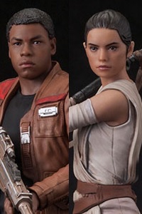 KOTOBUKIYA ARTFX+ Star Wars: The Force Awakens Rey & Finn 2-Pack The Force Awakens Edition 1/10 PVC Figure