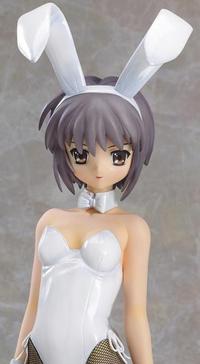 FREEing The Melancholy of Suzumiya Haruhi Nagato Yuki Bunny Ver. 1/4 PVC Figure