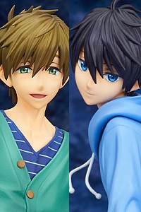 HOBBY STOCK High Speed! -Free! Starting Days- Nanase Haruka & Tachibana Makoto 1/7 PVC Figure