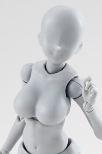 BANDAI SPIRITS S.H.Figuarts Body-chan -Yabuki Kentaro- Edition DX SET (Gray Color Ver.)