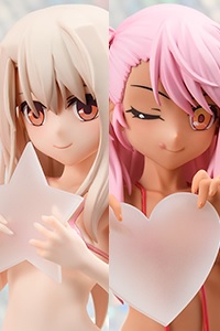 AMAKUNI Fate/kaleid liner Prisma Illya Illya & Chloe SP Colour Ver. 1/7 PVC Figure