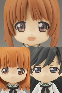 BANDAI SPIRITS Petiture-rise Girls und Panzer Miho, Saori, Hana Set Plastic Kit