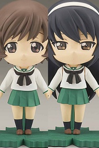 BANDAI SPIRITS Petiture-rise Girls und Panzer Yukari, Mako Set Plastic Kit