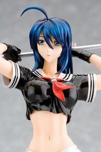 Wani books Ikki Tousen Comic Gum Kanu Unchou Cerberus Project Ver. (Black X White) 1/7 PVC Figure