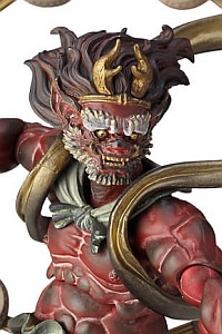 KAIYODO KT Project KT-EX05 Takeya Style Jizai Okimono Raijin (Red)