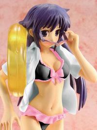 Toy'sworks Mamoru-kun ni Megami no Shukufuku wo! Takasu Ayako Black Swimsuit Ver. PVC Figure (First Production Limited Edition)