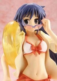 Toy'sworks Mamoru-kun ni Megami no Shukufuku wo! Takasu Ayako White Swimsuit Ver. PVC Figure