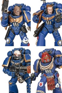 MAX FACTORY Warhammer 40,000 Space Marine Heroes Series 1 Plastic Kit