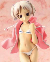 Toy'sworks Mamoru-kun ni Megami no Shukufuku wo! Emelenzia White Swimsuit Ver. PVC Figure First Release Limited Edition