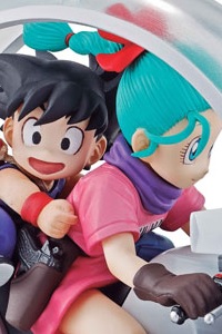 MegaHouse DESKTOP REAL McCOY 06 Dragon Ball Son Goku & Bulma PVC Figure