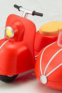 KOTOBUKIYA Cu-poche Extra Motorcycle & Sidecar Cherry Red