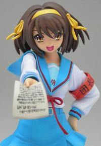 WAVE The Melancholy of Suzumiya Haruhi Suzumiya Haruhi School Uniform Ver. 1/10 PVC Figure