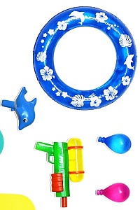 Chara-ani Kisekae Action! Accessories #01 Water Play Set