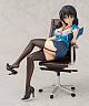 DAIKI kougyou CL Original Secretarial Section Hatsumi Yuki Blue Devil 1/7 PVC Figure gallery thumbnail