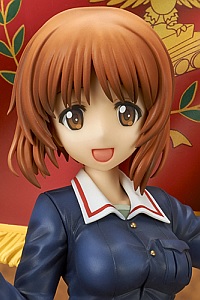 ques Q Girls und Panzer the Movie Nishizumi Miho Senshadou National High School Tournament Winning Flag Ver. 1/7 PVC Figure