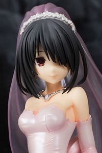 Pulchra Date A Live Tokisaki Kurumi Wedding Ver. Pink 1/7 PVC Figure