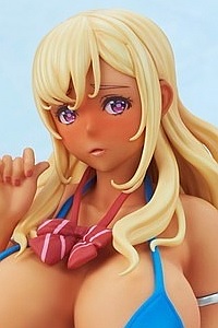 Q-six Baka Dakedo OXOX Shiburu no Dake wa Jouzu na Chii-chan Shiina Chieri Sky Blue Ver. 1/6 PVC Figure