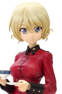 WAVE Girls und Panzer the Movie Darjeeling Panzer Jacket Ver. 1/8 PVC Figure