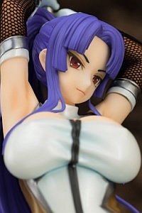 Queen Ted Taimanin Asagi 3 Yatsu Murasaki Pole Dance Ver. 1/7 PVC Figure