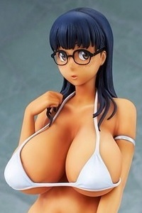 Q-six Houshiiin no Oshigoto Etou Ayane Tanned Ver. 1/7 PVC Figure