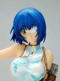 Griffon Enterprises R-line Ikki Tousen Dragon Destiny Ryomou Shimei DVD-BOX China Dress Ver. 1/7 PVC Figure