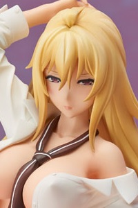 PROOVY CO. Gokubi Girls Glamorous VALKYRIE DRIVE -MERMAID- Shikishima Mirei Tanned Bare-skin Y-shirt Ver. 1/10 PVC Figure