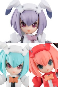 MegaHouse Desktop Army F-606s Flare Nabbit Sisters (1 BOX) (2nd Production Run)