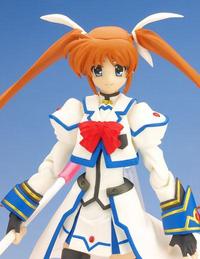 MAX FACTORY Magical Girl Lyrical Nanoha StrikerS figma Takamachi Nanoha Barrier Jacket ver.