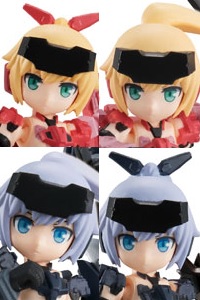 MegaHouse Desktop Army Frame Arms Girl KT-323f Jinrai Series (1 BOX)