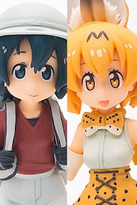 MAX FACTORY PLAMAX MF-26 minimum factory Kemono Friends Kaban & Serval 1/20 Plastic Kit