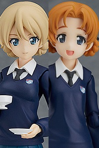 MAX FACTORY Girls und Panzer das Final figma Darjeeling & Orange Pekoe Set