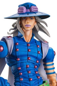 MEDICOS ENTERTAINMENT Super Figure Action JoJo's Bizarre Adventure Part. VII Steel Ball Run Gyro Zeppeli Second Action Figure (2nd Production Run)