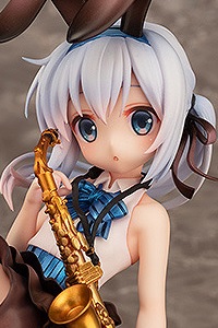 AQUAMARINE Is the Order a Rabbit?? Chino Jazz Style 1/8 PVC Figure