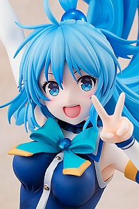 KADOKAWA Kono Subarashii Sekai ni Shukufuku o! Aqua Sneaker Bunko 30th Anniversary Ver. 1/7 Plastic Figure (2nd Production Run)