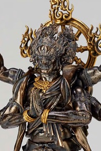 KAIYODO KT Project KT-024 Takeya Style Jizai Okimono Asura Black Copper Edition